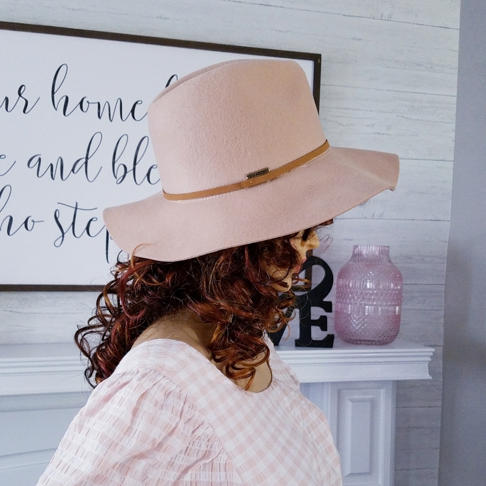 Billabong Pink Wide-Brim Hat